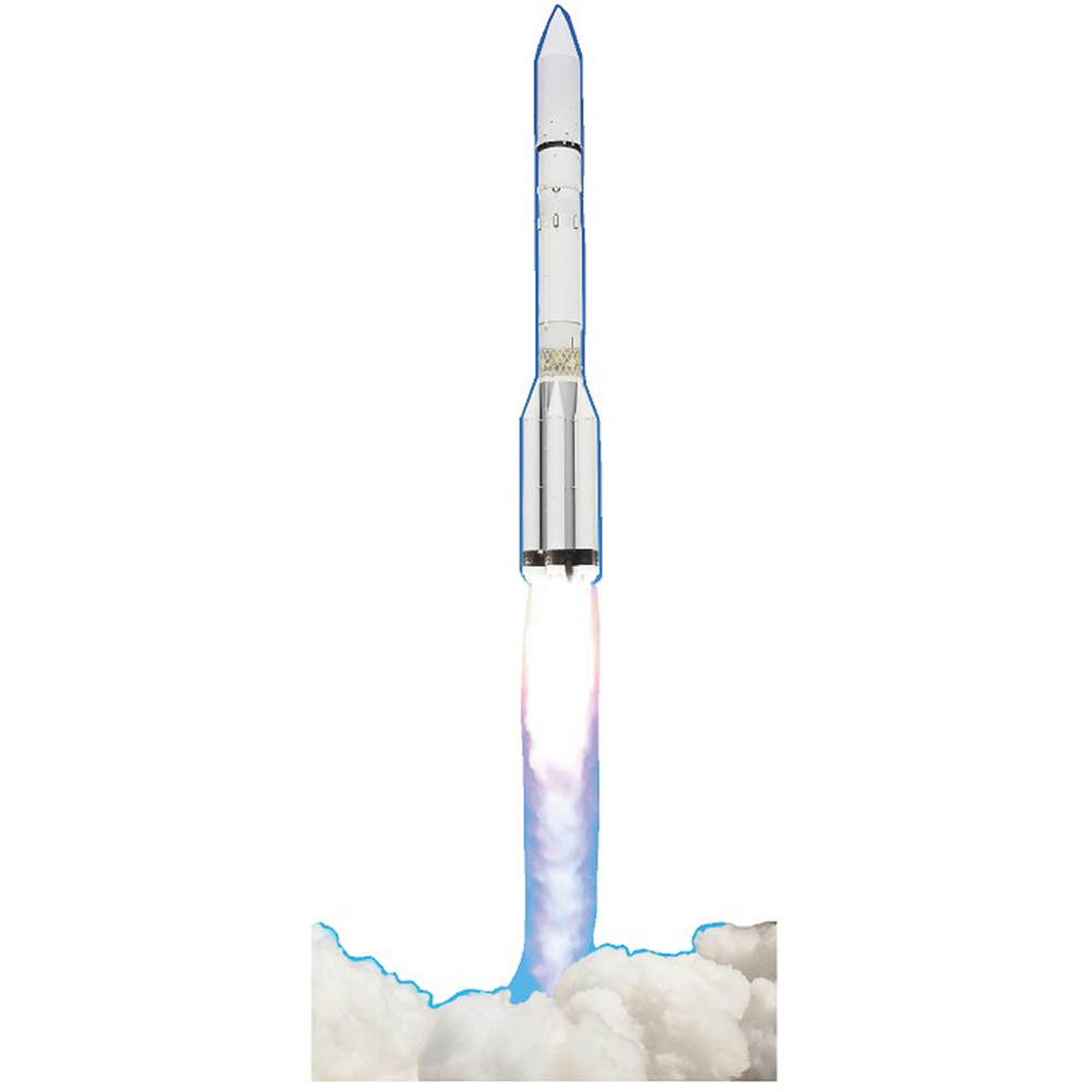 Rocket Ship Cardboard Cutout