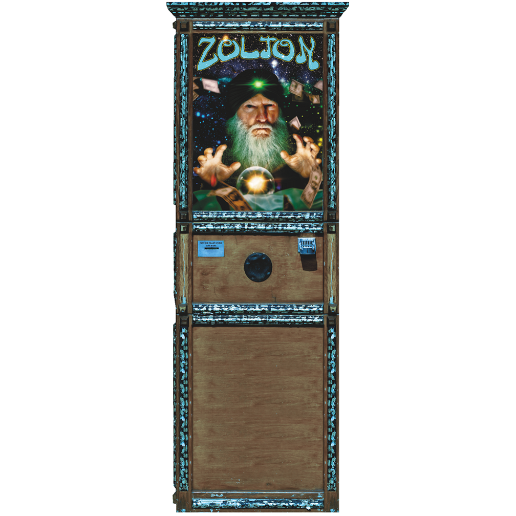 Zolton Fortune Teller Vending Machine Cardboard Cutout