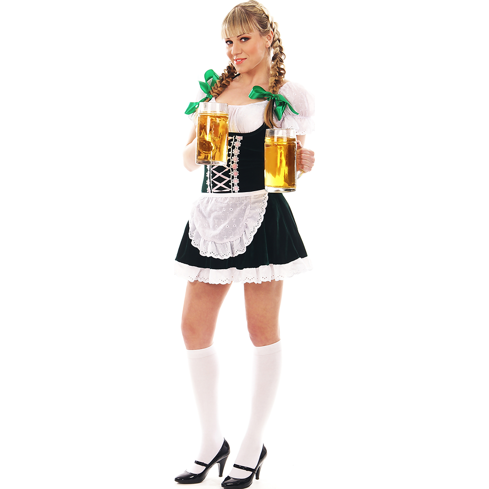 Découpe Carton "Oktoberfest Bavaria Babe" - Standee Stand Up Pour Fête, Neuf