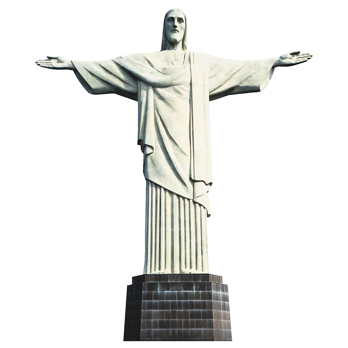 Christ the Redeemer Statue Cardboard Cutout