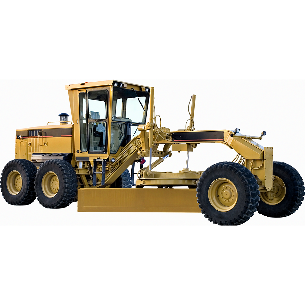 Construction Grader Cardboard Cutout