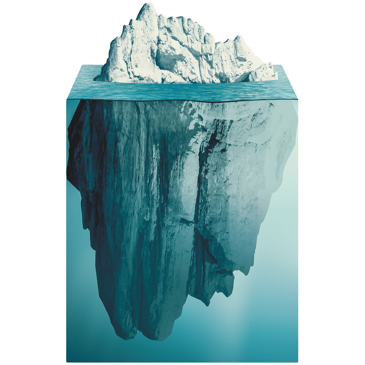 Big Iceberg in Arctic Ocean Cardboard Cutout