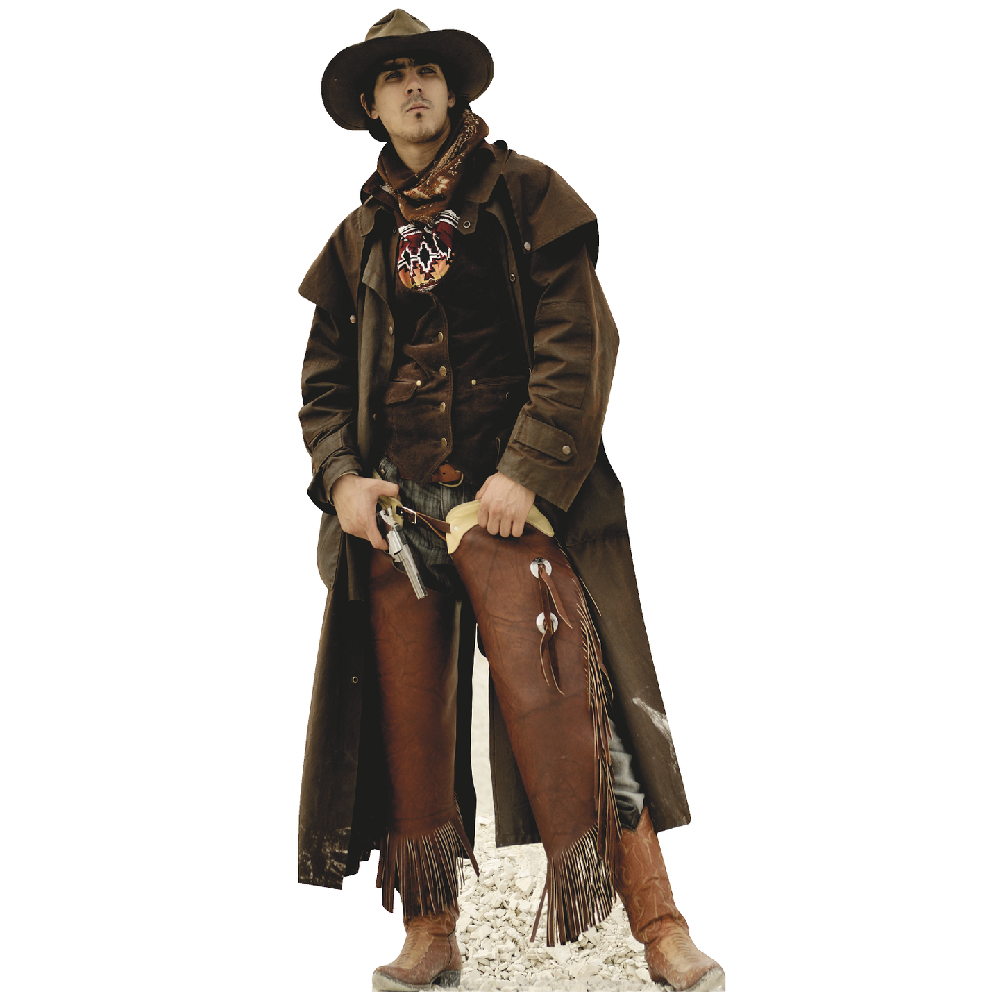 Outlaw Bandit Cowboy 1883 Yellowstone Western Cardboard Cutout