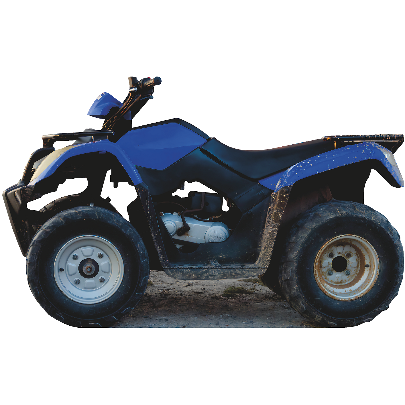 ATV Quad Vehicle 4 Wheeler Motorcycle Life Size Cardboard Cutout