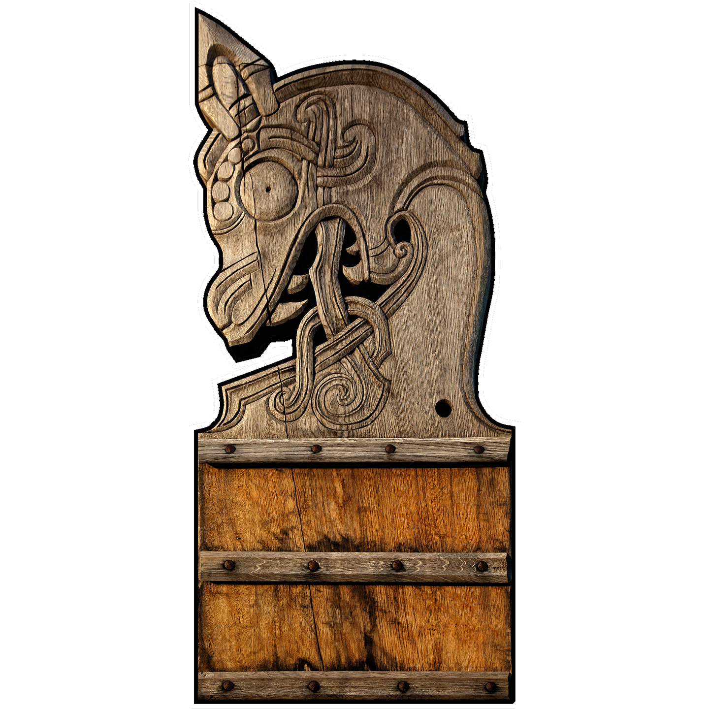 Viking Dragon Display Cardboard Cutout