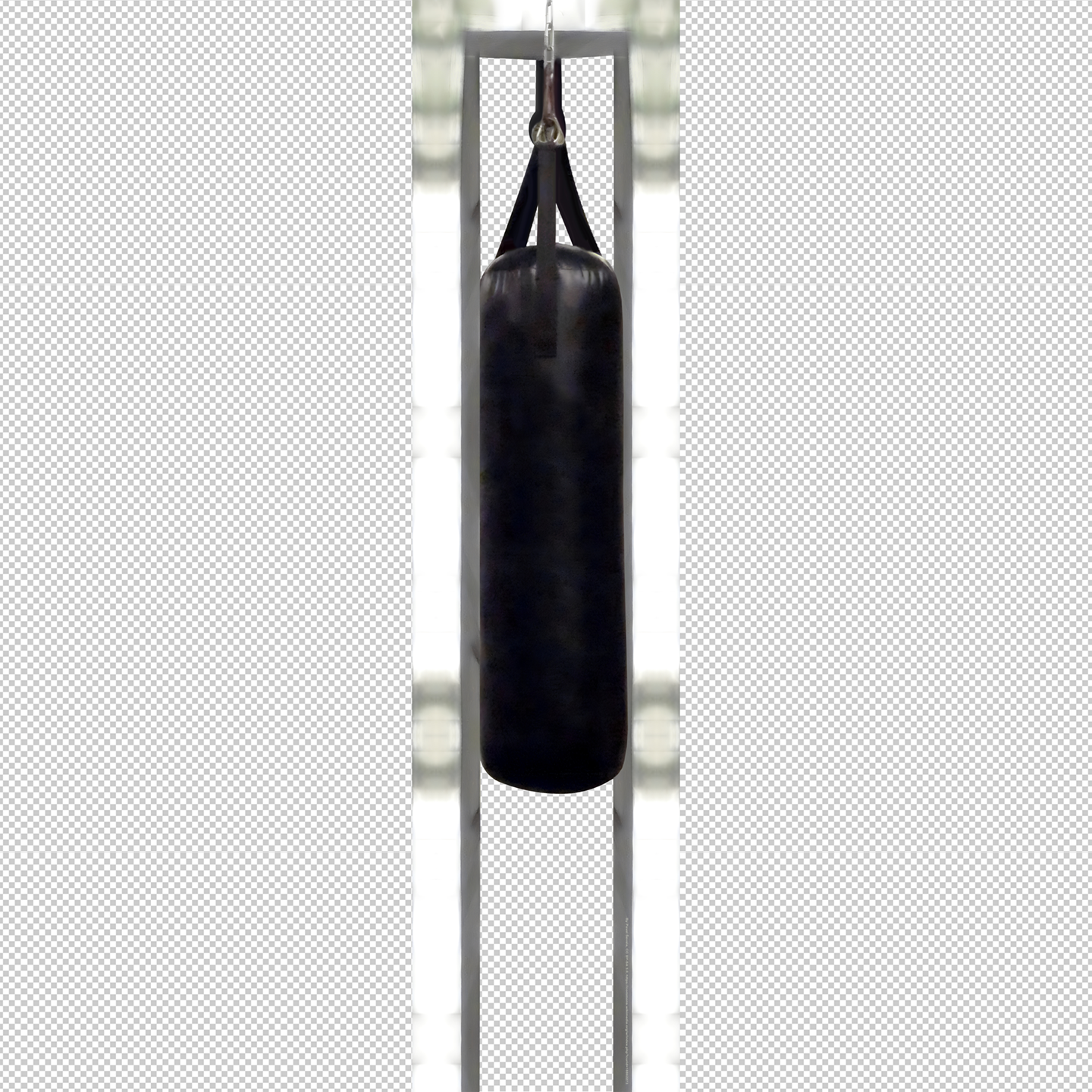 MMA Punching Bag Cardboard Cutout