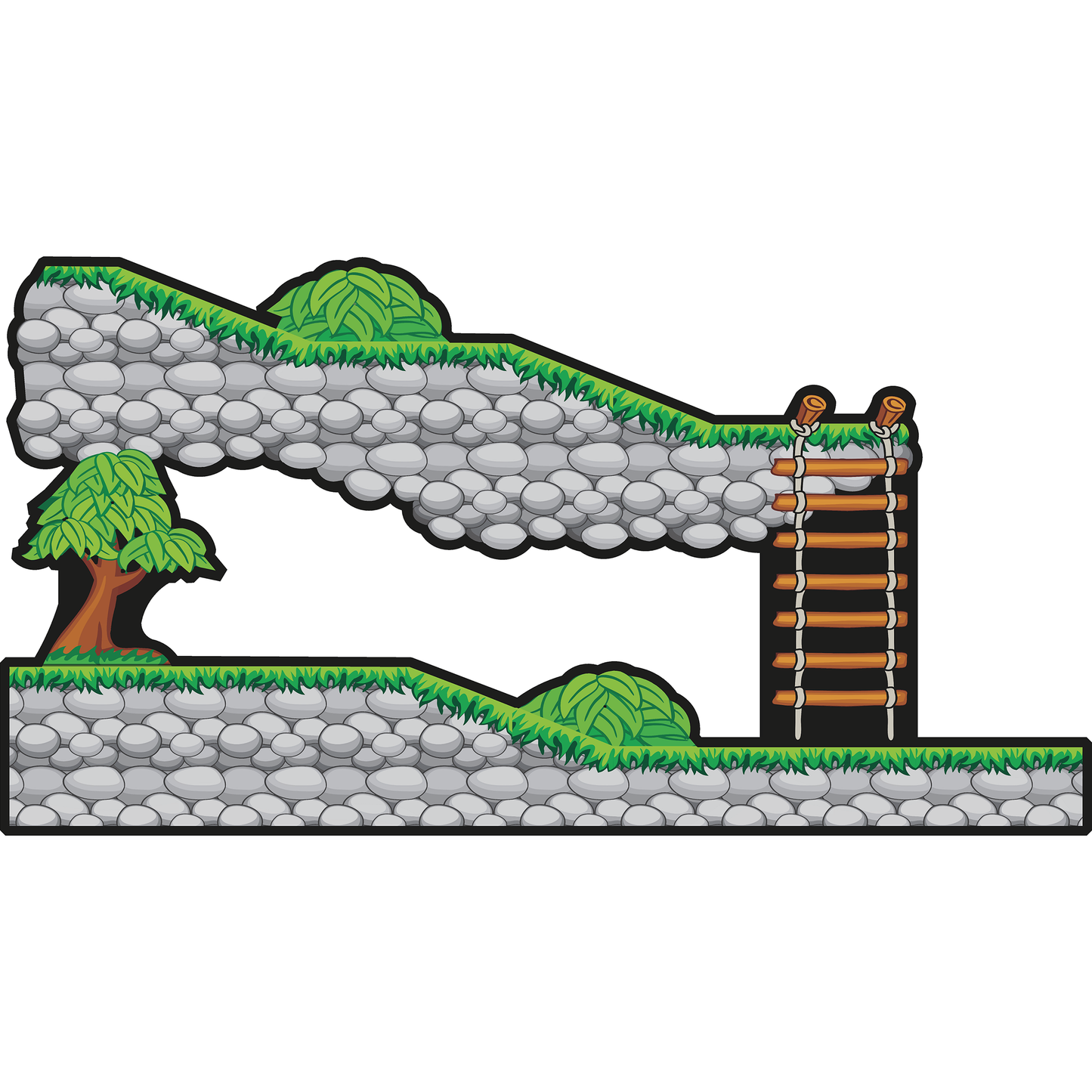 2D Video Game Super Smash Hedgehog Brother Backdrop