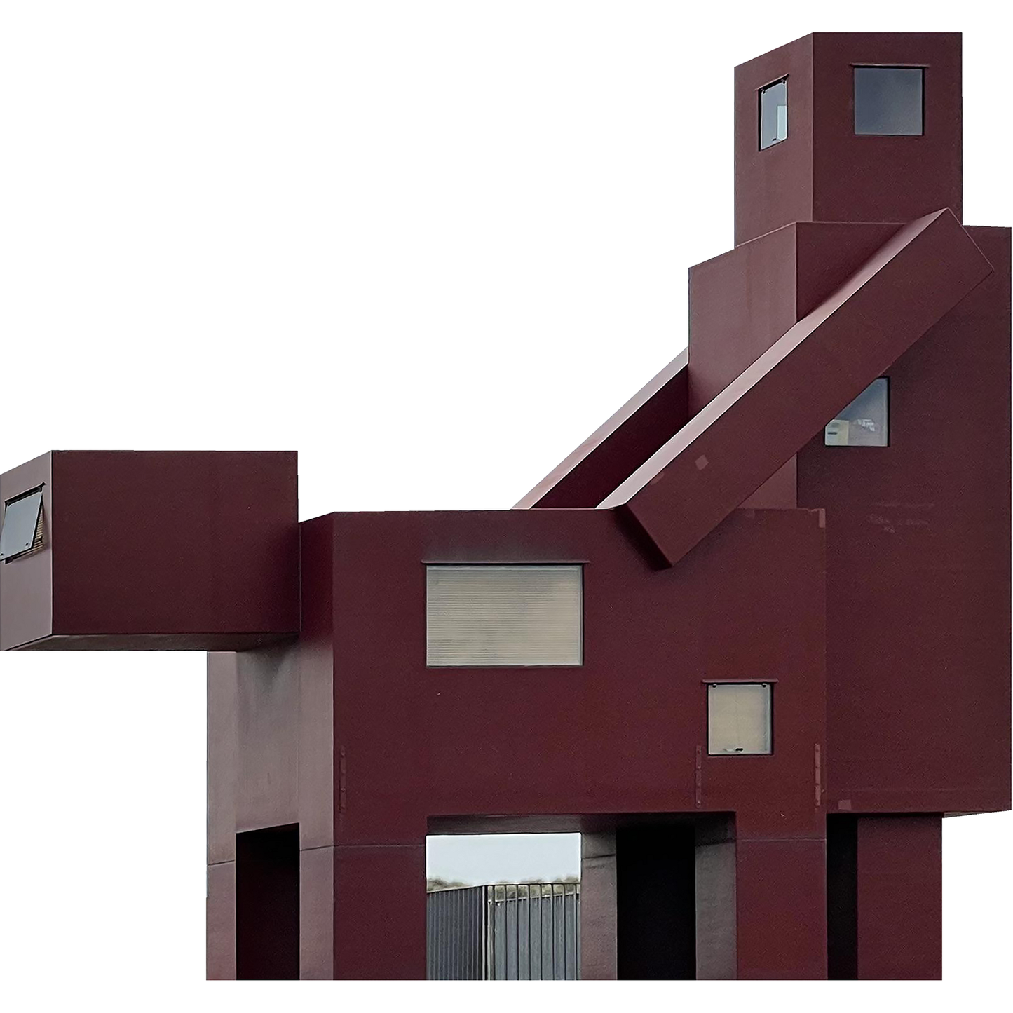 Doggy Style Building Structure Architecture Cardboard Cutout