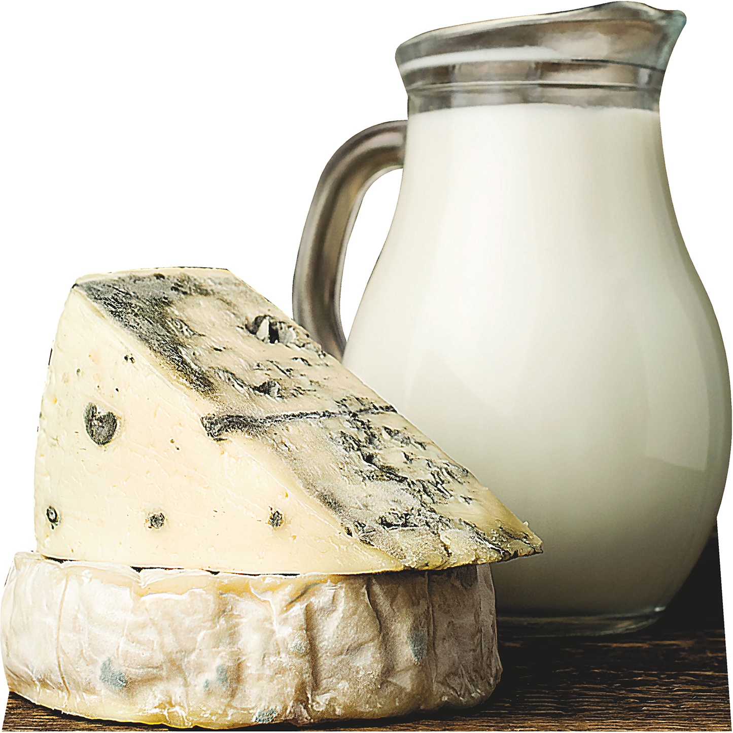 Blue Cheese Brie Milk Dairy Cream Cardboard Cutout