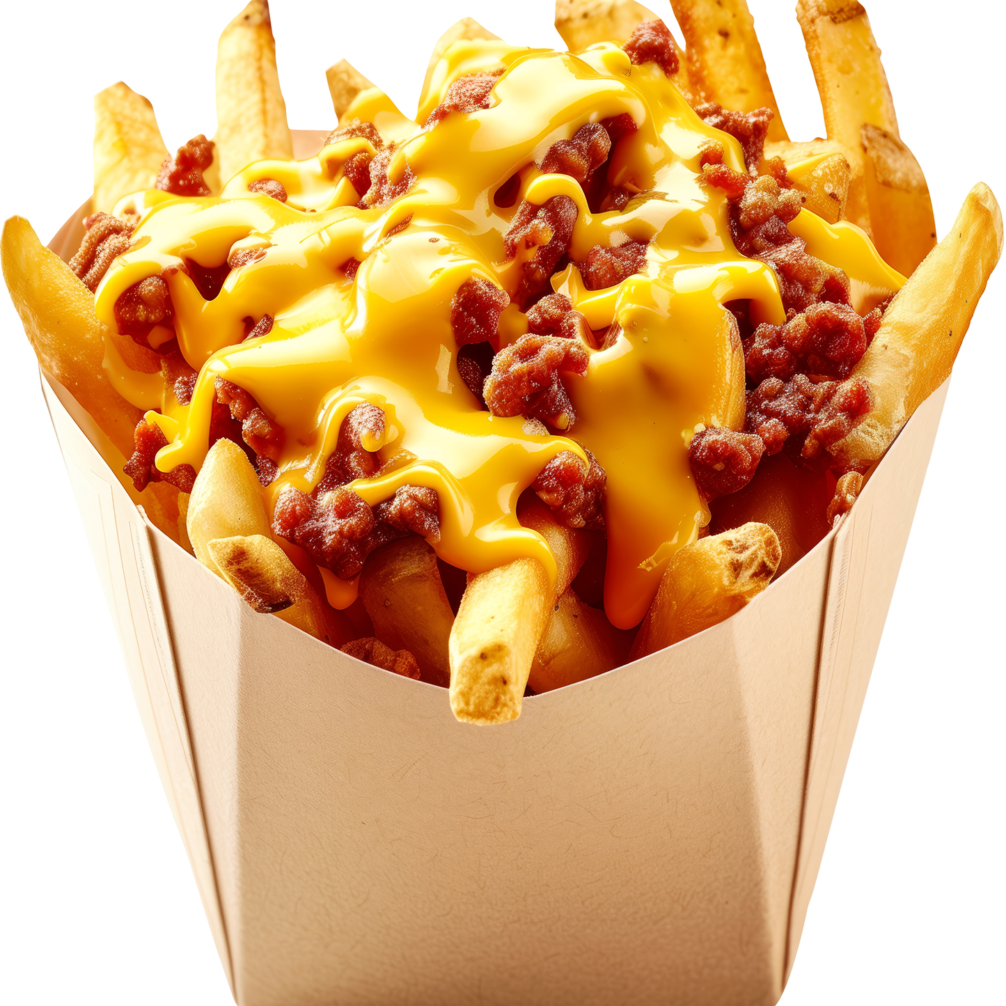 Chili Cheese French Fries Beef Beans Cardboard Cutout