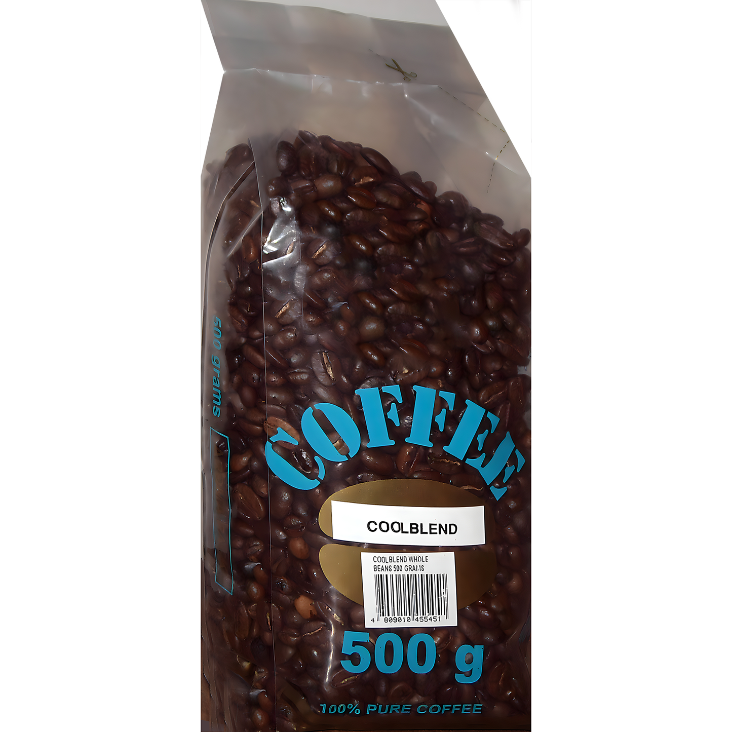 Bag of Whole Bean Coffee Cardboard Cutout