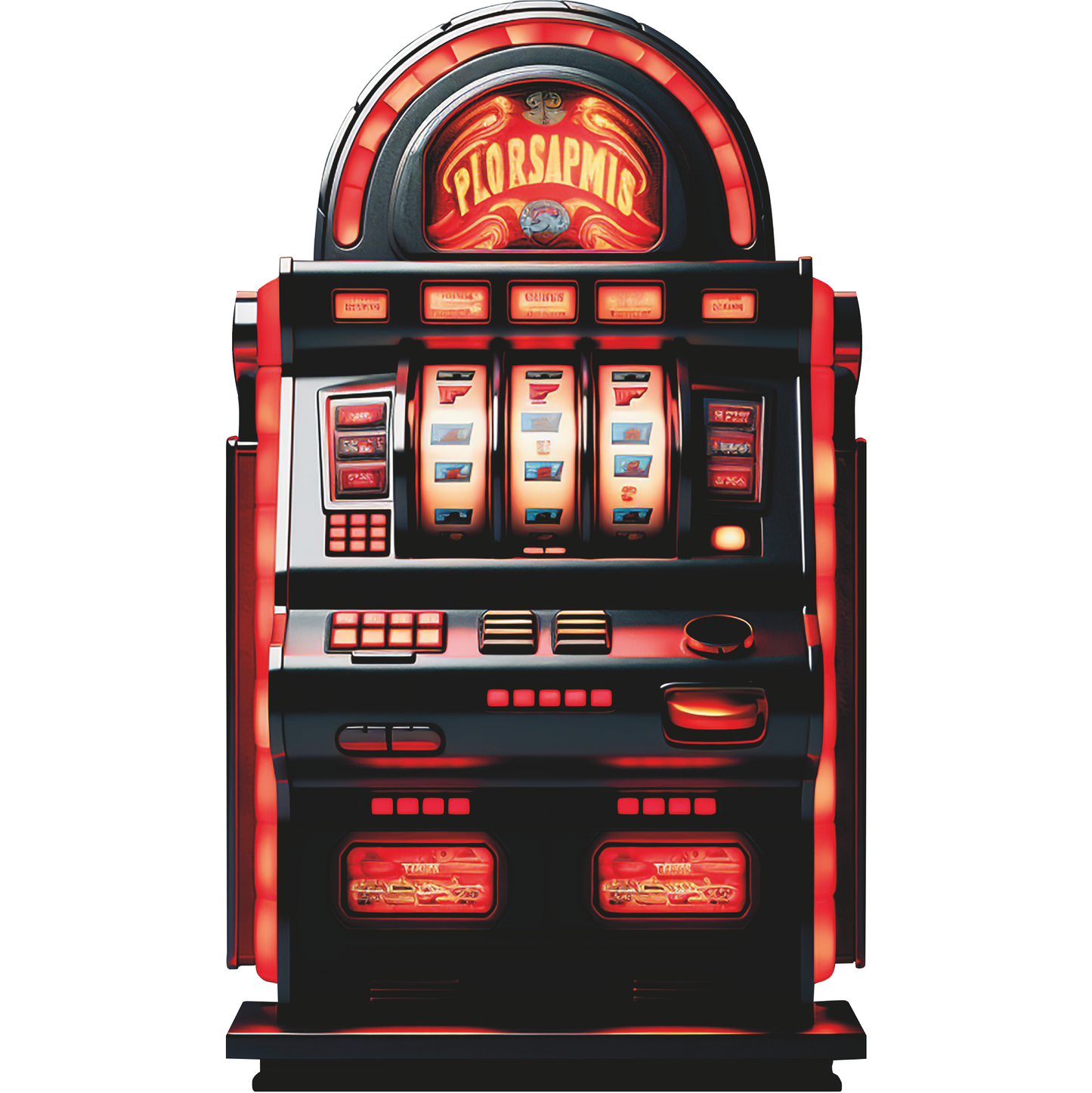 Slot Machine Casino Gamble Gambling Cardboard Cutout