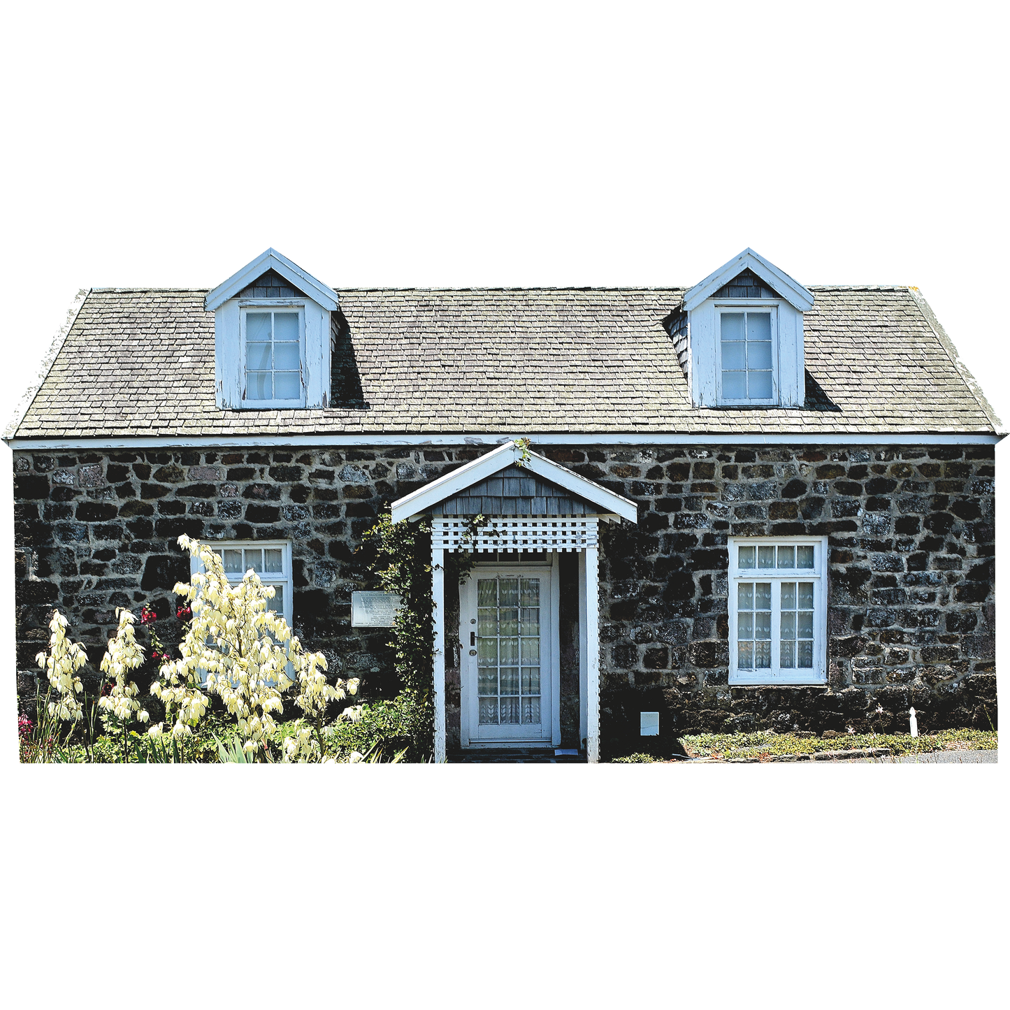 Cozy Cottage House Cardboard Cutout