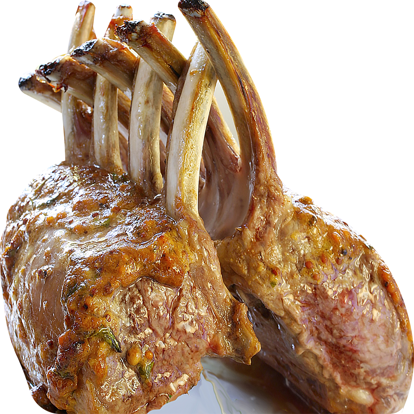 Rack of Lamb Mustard Garlic Sauce Cardboard Cutout