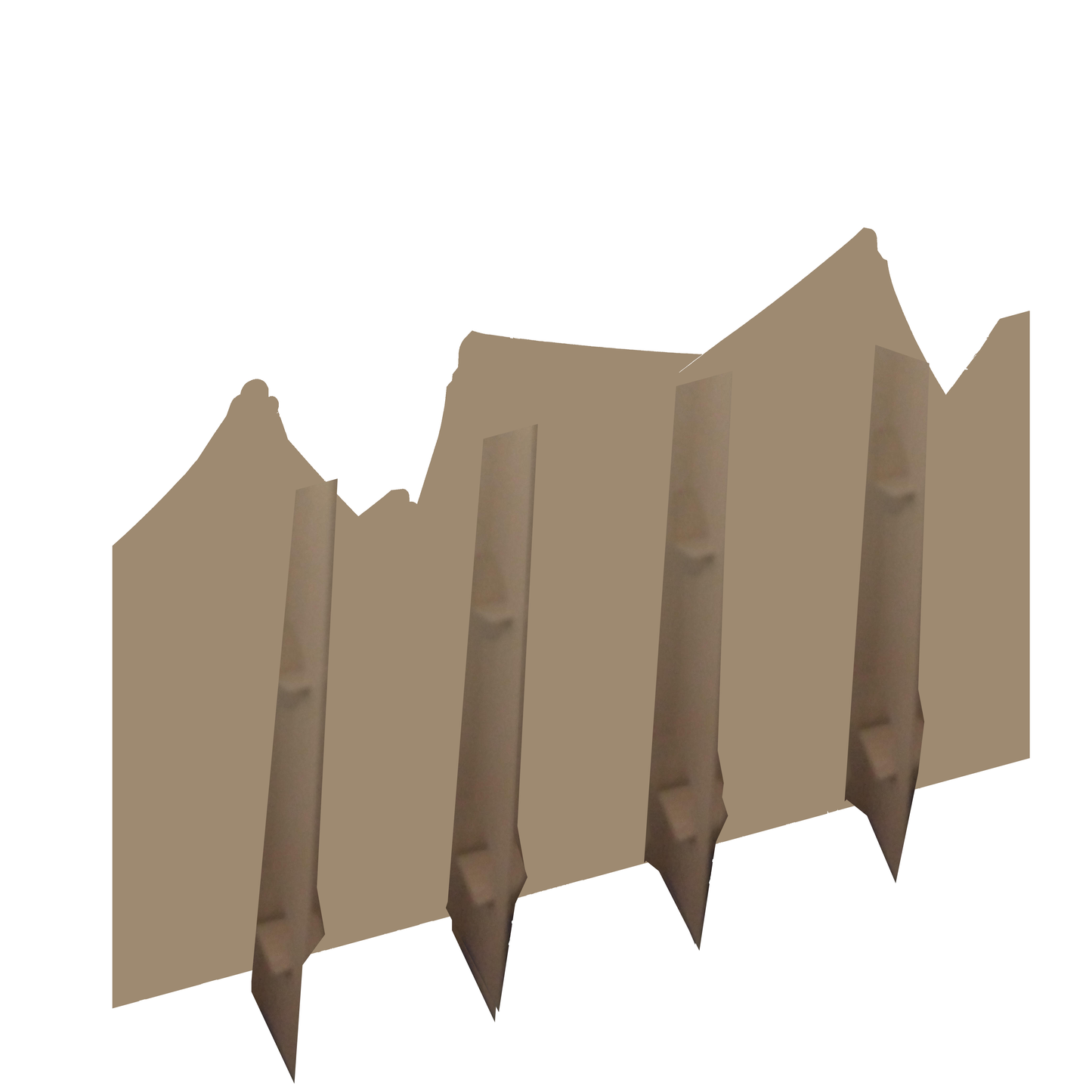 Japanese Ise Shinto Shrine to Solar and Grain Goddesses Cardboard Cutout