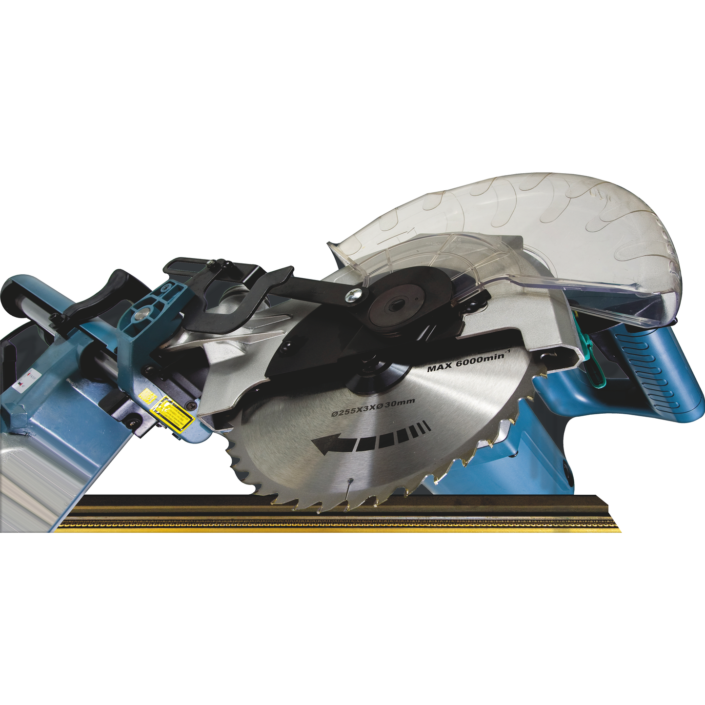 Mitre Saw Razor Blade Work Shop Tool Cardboard Cutout