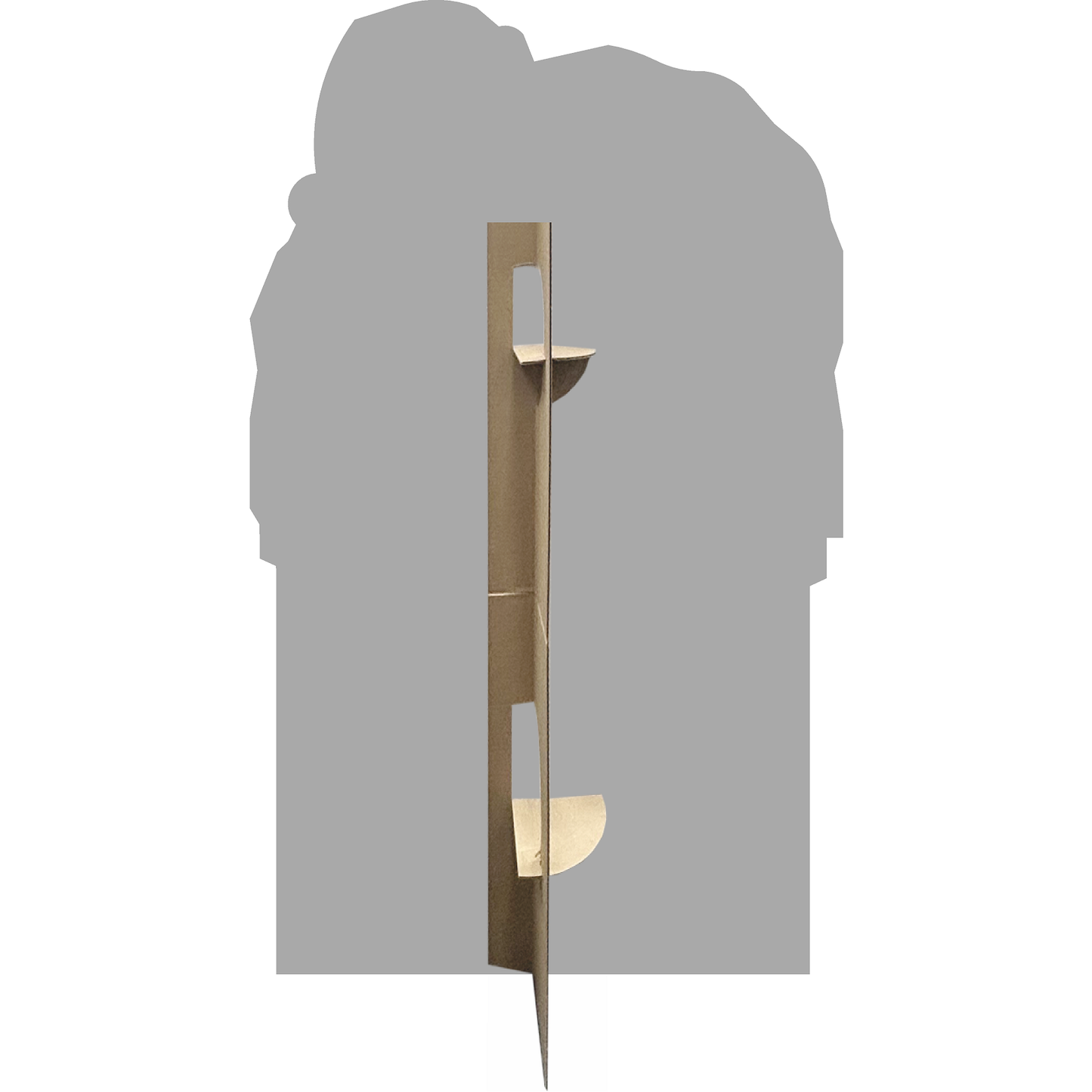 Santa in Chimney House Roof Christmas Prop Cardboard Cutout