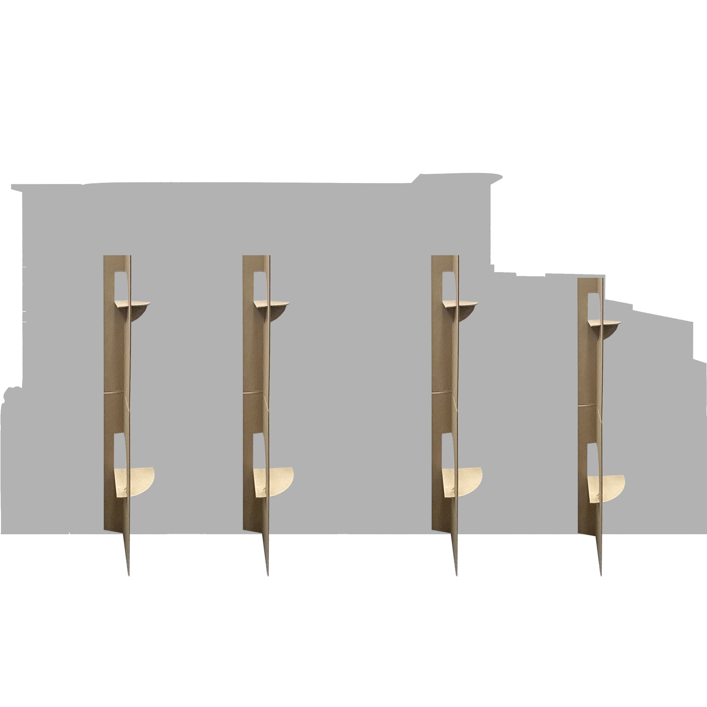 Hospital Ambulance Health Care Building Cardboard Cutout