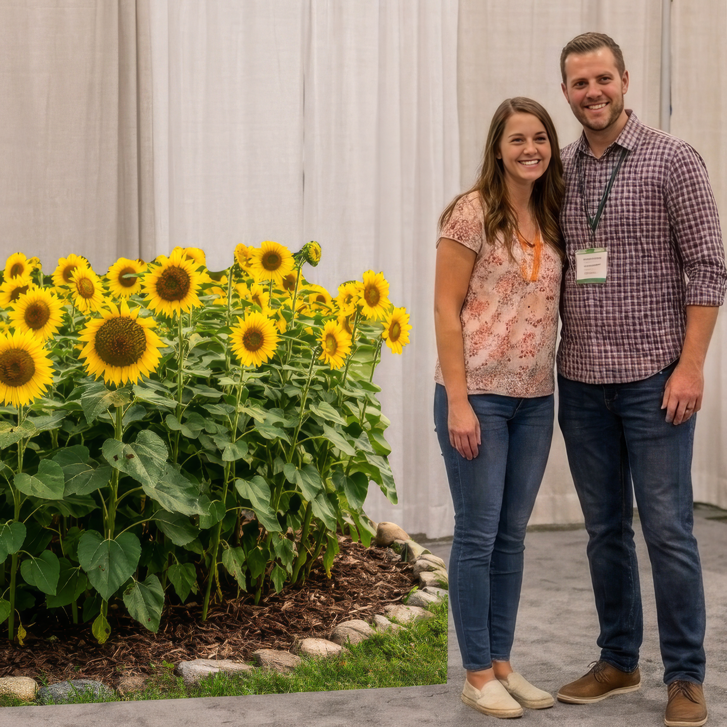 Patch of Sunflowers Garden Flower Prop Cardboard Cutout