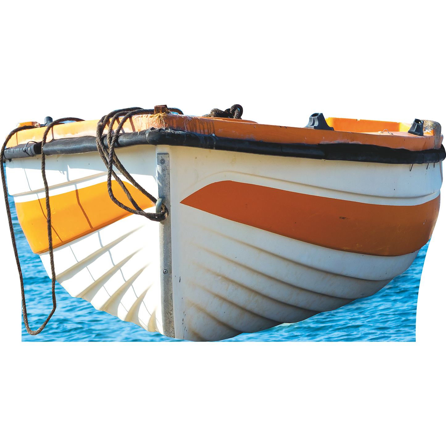 Fishing Boat Sea Lake Stand In Cardboard Cutout
