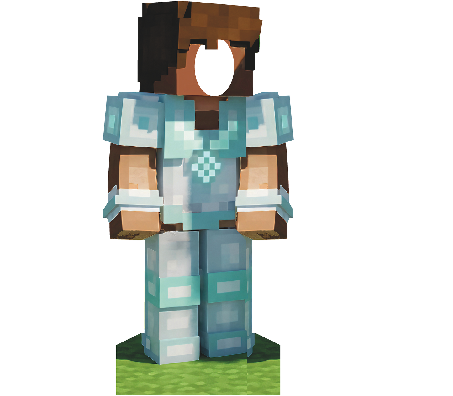 Gold Mine Pixel Crafting Boy 2 Video Game Stand In Cardboard Cutout