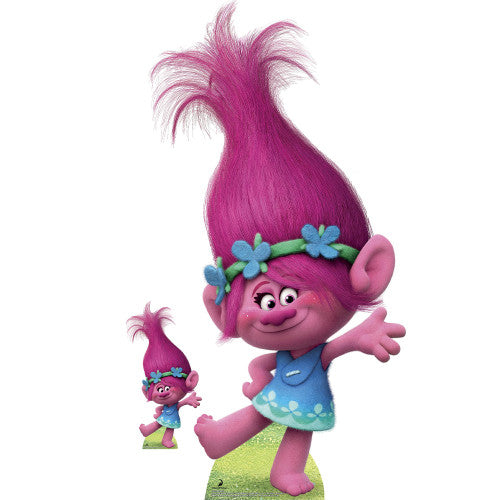 Trolls Poppy Cardboard Cutout