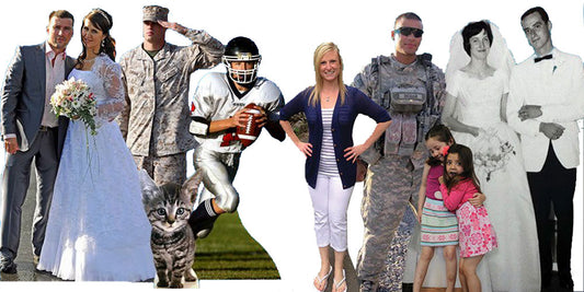 It’s easy to enhance any party or event with custom cardboard cutout