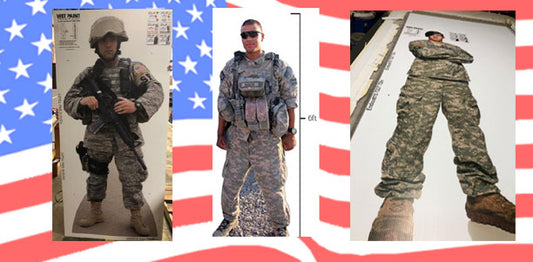 Honor your favorite armed forces member with a Life Size Custom Cutout