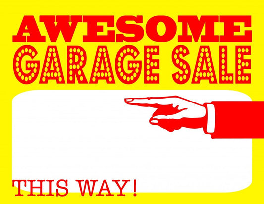 Custom Coroplast Cutouts for Your Next Yard Sale