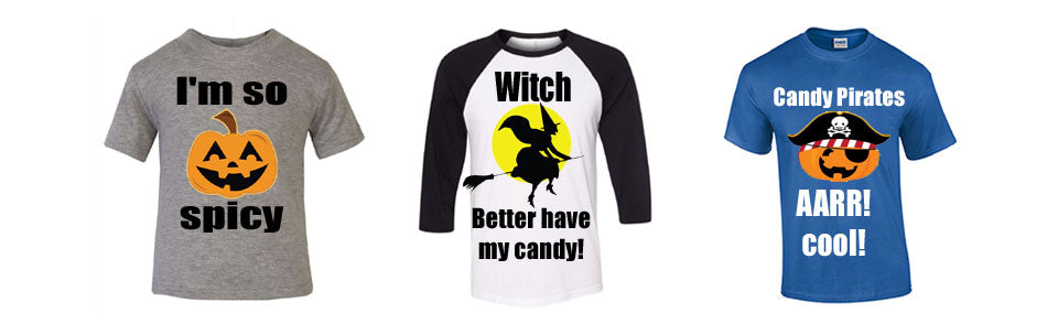It's time to get your spooky on this Halloween with a Custom Shirt