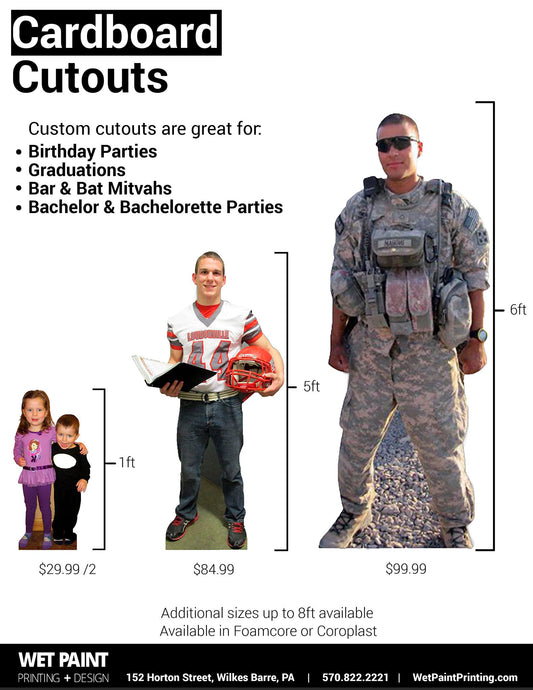 Custom Cardboard Cutouts