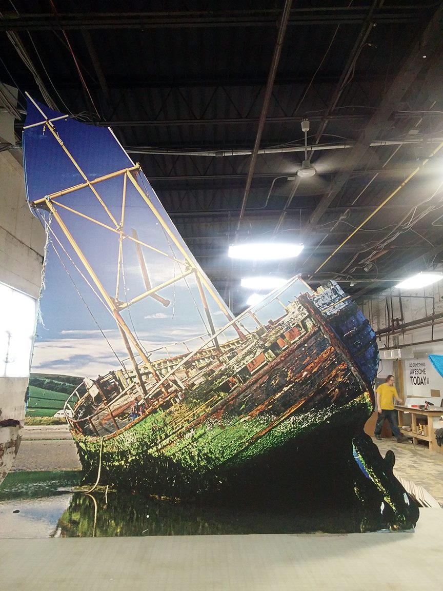 Seven Foot Cutout