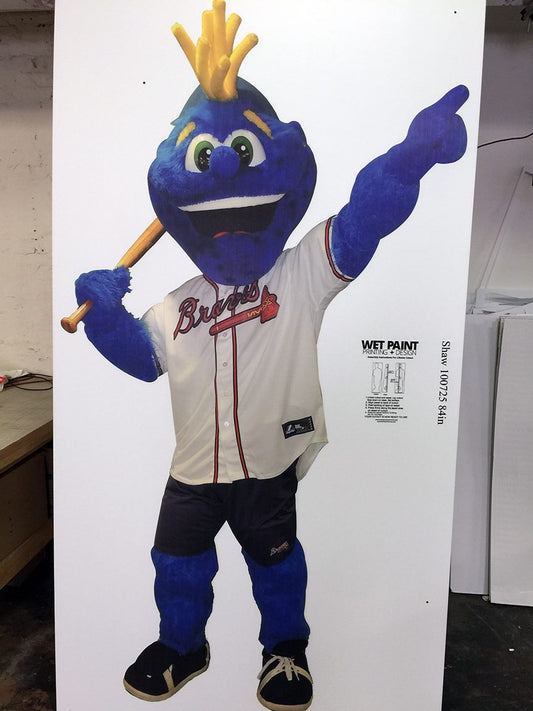 Coraplast outdoor lifesize cutout