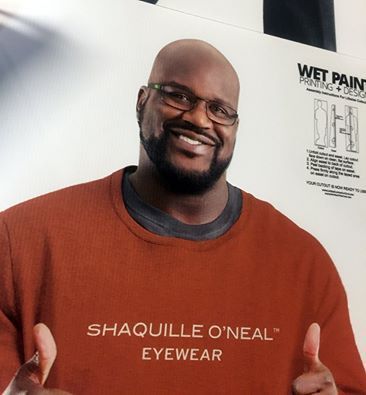 Shaq is in the house