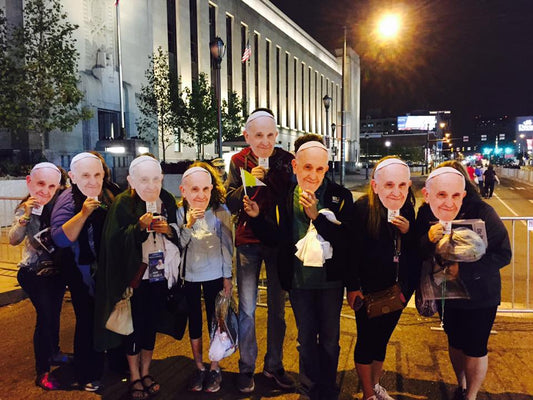 Pope Fans in Philly