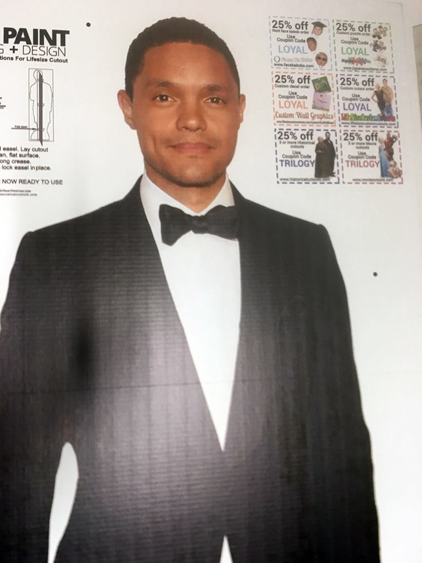 Trevor Noah Custom Cutout
