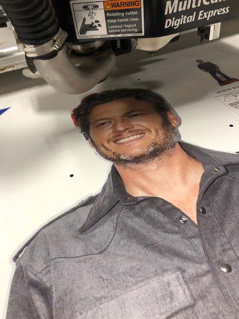 Blake Shelton Cardboard Cutouts
