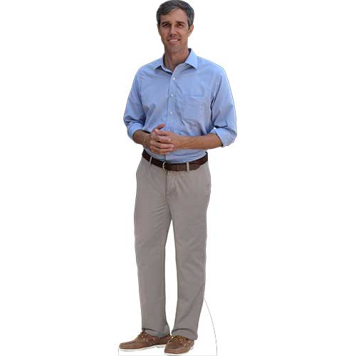Beto ORourke Cardboard Cutout