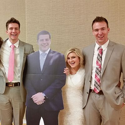 Custom Cardboard Cutouts are our business and business is good!