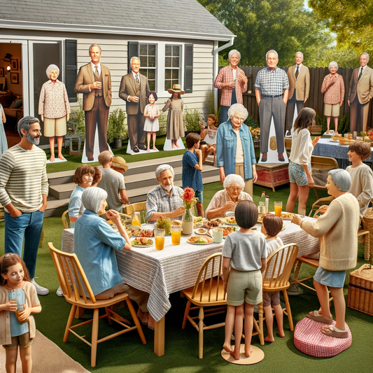 Cardboard Cutouts: The Perfect Addition to Family Reunions