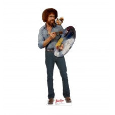 Bob Ross Cardboard Cutouts
