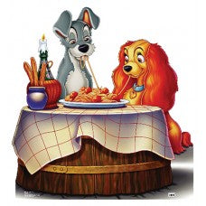Lady and the Tramp Cardboard Cutouts