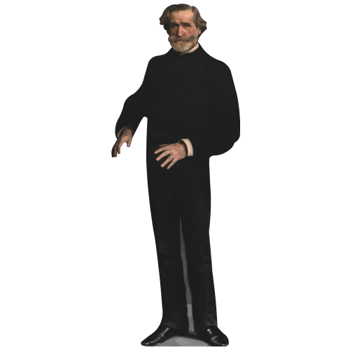 Giuseppe Verdi Cardboard Cutouts