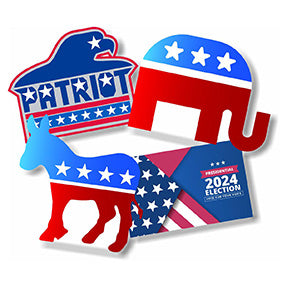 Political Outdoor Yard Signs Cardboard Cutouts