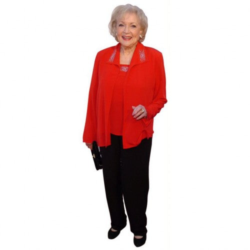 Betty White Cardboard Cutouts