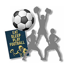 Sports and Spirit Outdoor Yard Signs Cardboard Cutouts