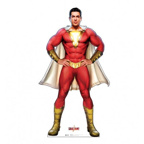 Shazam Cardboard Cutouts
