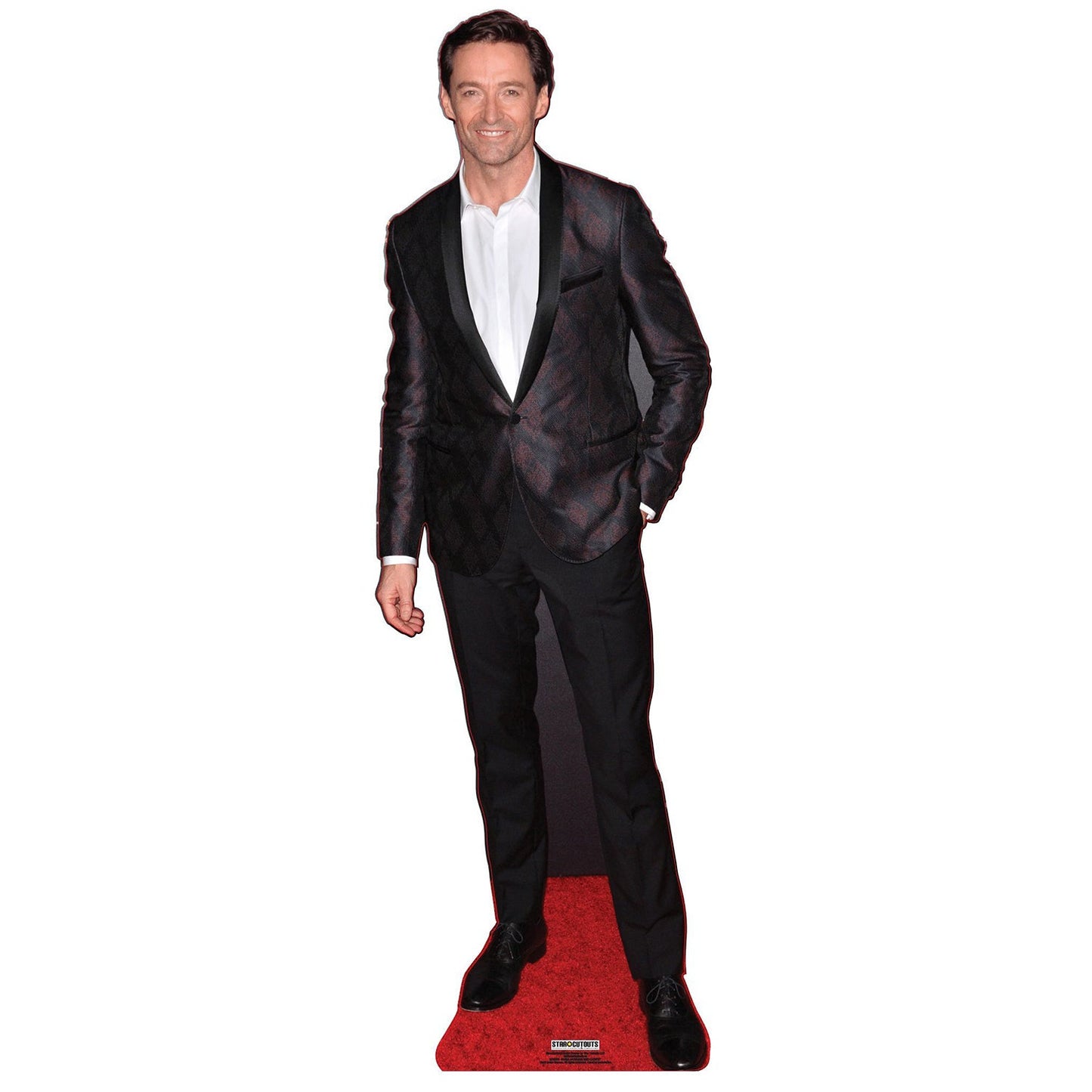Hugh Jackman Red Carpet Cardboard Cutout
