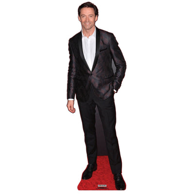 Hugh Jackman Red Carpet Cardboard Cutout