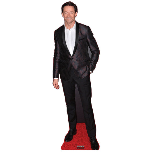 Hugh Jackman Red Carpet Cardboard Cutout